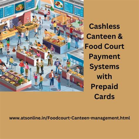 food court smart cards|canteen and food court management.